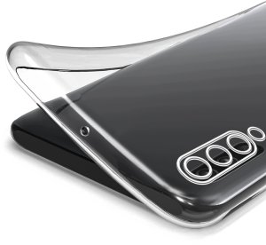 krainaGSM Etui Bezbarwne Do Samsung A50 | A30S Wzmacniane Clear Case 2Mm + Szkło 9H 5