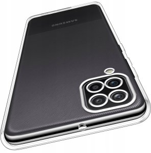 krainaGSM Etui Bezbarwne Do Samsung A12 | M12 Wzmacniane Clear Case 2Mm + Szkło 9H 5