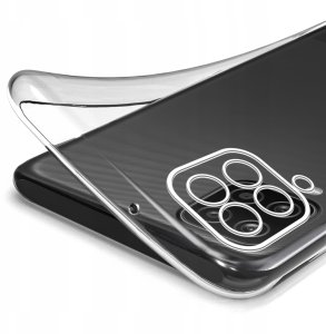 krainaGSM Etui Bezbarwne Do Samsung A12 | M12 Wzmacniane Clear Case 2Mm + Szkło 9H 6