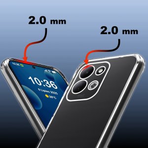 krainaGSM Etui Bezbarwne Do Xiaomi Redmi 17 4G | 5G Wzmacniane Clear Case 2Mm 2