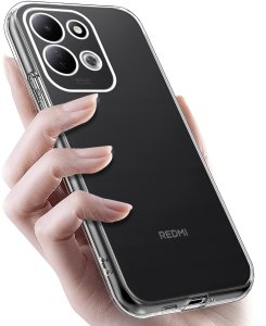 krainaGSM Etui Bezbarwne Do Xiaomi Redmi 17 4G | 5G Wzmacniane Clear Case 2Mm 3