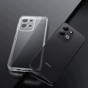 krainaGSM Etui Bezbarwne Do Xiaomi Redmi 17 4G | 5G Wzmacniane Clear Case 2Mm 6