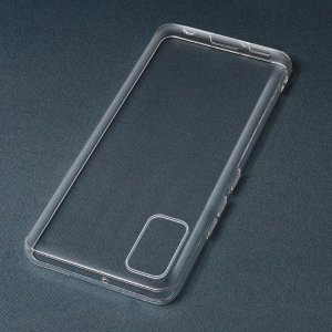 krainaGSM Etui Bezbarwne Do Samsung A41 Wzmacniane Clear Case 2Mm + Szkło 9H 8
