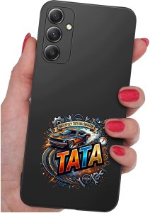 krainaGSM Etui Do Samsung A05S Wzory | Dla Taty Tata Dad Kolorowe |Case + Szkło 9H 2