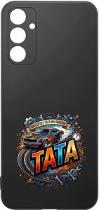 krainaGSM Etui Do Samsung A05S Wzory | Dla Taty Tata Dad Kolorowe |Case + Szkło 9H 4