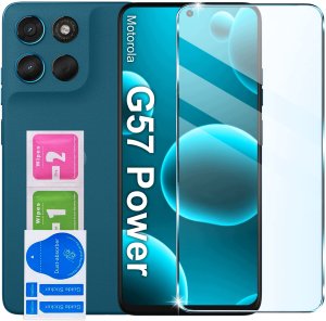 krainaGSM Etui Bezbarwne Do Motorola G57 | Power 5G Wzmacniane Clear Case 2Mm + Szkło 9