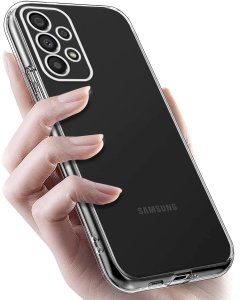 krainaGSM Etui Bezbarwne Do Samsung A33 5G Wzmacniane Clear Case 2Mm + Szkło 9H 4