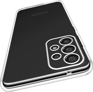krainaGSM Etui Bezbarwne Do Samsung A33 5G Wzmacniane Clear Case 2Mm + Szkło 9H 5