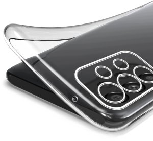 krainaGSM Etui Bezbarwne Do Samsung A33 5G Wzmacniane Clear Case 2Mm + Szkło 9H 6
