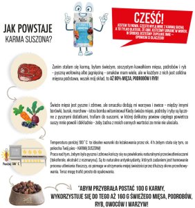 Dolina Noteci Karma suszona dla psa Premium kaczka 3 kg 2
