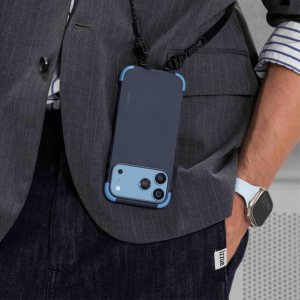 MOFT Etui Color-blocking Snap do Apple iPhone 18 Pro Max / 17 Pro Max granatowy - faded jeans (MOF98) 2
