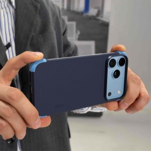 MOFT Etui Color-blocking Snap do Apple iPhone 18 Pro Max / 17 Pro Max granatowy - faded jeans (MOF98) 3