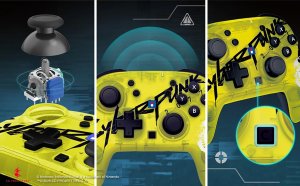 Pad Hori bezprzewodowy Cyberpunk 2077 (NSX-220E) 6