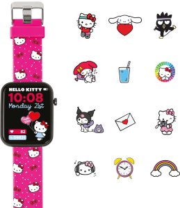 Lazerbuilt Smartwatch Zegarek Hello Kitty Dla Dzieci Dziecka Dziewczynki BT 5.1 Ip68 / Swhk-bow (SB12479) 2