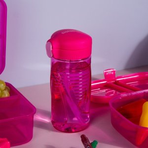 Sistema Quick Flip bottle 520 ml Tritan, Pink (6203) 2