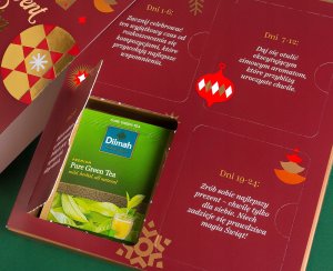 Dilmah Kalendarz Adwentowy Zestaw Herbat 24tb 4