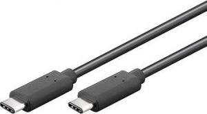 Kabel USB PremiumCord USB-C - 0.5 m Czarny (ku31cc05bk) 1