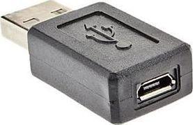 Adapter USB PremiumCord microUSB - USB Czarny  (kur-19) 1