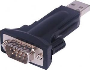 Adapter USB PremiumCord USB - RS-232 Czarny  (ku2-232a) 1