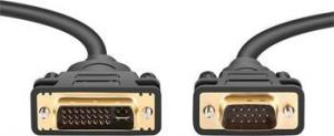 Kabel PremiumCord DVI-I - D-Sub (VGA) 2m czarny (kpdvi1a2) 1