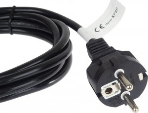 Kabel zasilający PremiumCord Kabel zasilajacy 2m do notebooka 4