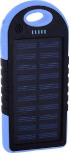 Powerbank Xlayer Plus Solar 4000 mAh Czarno-niebieski  (215897) 1