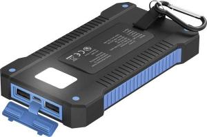 Powerbank Xlayer Plus Solar 8000mAh Czarno-niebieski 4