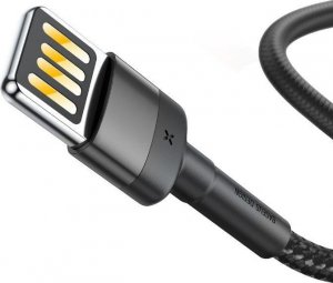 Kabel USB Baseus USB-A - Lightning 1 m Czarno-szary (CALKLF-GG1) 4