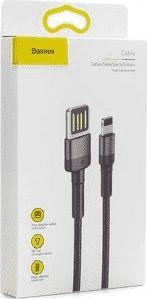 Kabel USB Baseus USB-A - Lightning 2 m Czarno-szary (CALKLF-H91) 2