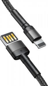 Kabel USB Baseus USB-A - Lightning 2 m Czarno-szary (CALKLF-H91) 3