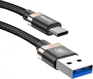 Kabel USB Baseus CATGB-1V (USB 3.0 typu C M - USB 3.0 M; 1m; kolor czarny) 1