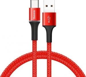Kabel USB Baseus CATGH-A09 (USB 3.0 typu C M - USB 2.0 M; 0,50m; kolor czerwony) 1