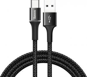 Kabel USB Baseus USB-A - USB-C 1 m Czarny (CATGH-B01) 1