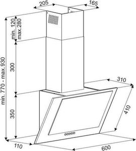 Okap Ciarko NTI 60 3