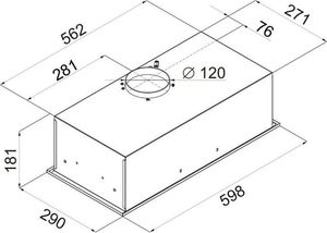 Okap Ciarko SL-Box Glass 60 2