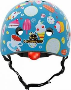 Mini Hornit Kask rowerowy Ice Creams niebieski r. 53-58 cm (ICM911) 3