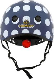 Mini Hornit Kask rowerowy Polka Dot turkusowy r. 53-58cm (POM913) 2
