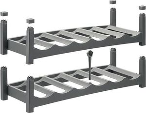 Rotho Półka na butelki Vario antracytowa 2