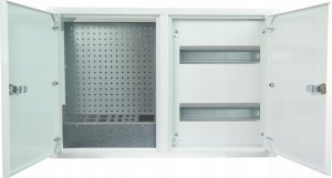 Alfako Rozdzielnica modułowa 2x12 podtynkowa teletechniczna 4x gniazdo simplex 8x TV SK-TEL-WN-WSPÓLNA 3