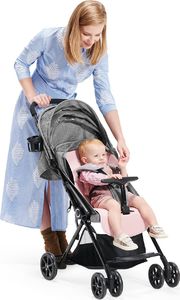 Wózek KinderKraft spacerowy Lite Up pink 10