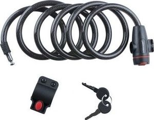 Dunlop Zapięcie rowerowe spiralne na klucz 1.2x180cm 2