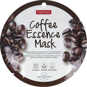 Purederm Maseczka do twarzy Coffee Essence łagodząca 18g 1