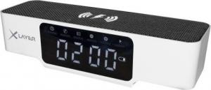 Xlayer Wireless Charging Alarm Clock White 1