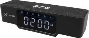 Xlayer Wireless Charging Alarm Clock Black 1