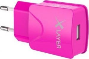 Ładowarka Xlayer USB Netzteil 2.1A Różowa 1