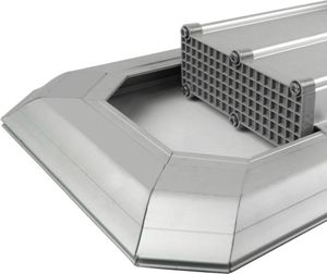 Sunen Solarna lampa uliczna z czujnikiem ruchu, panel o mocy 18W 4