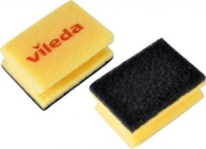 Vileda Gąbka garnkowa czarny pad 7x9,5cm 2