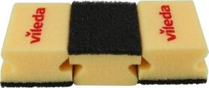 Vileda Gąbka garnkowa czarny pad 7x9,5cm 4