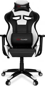 Fotel Pro-Gamer Aguri Czarno-biały (PG30) 2