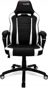 Fotel Pro-Gamer Atilla Czarno-biały 4